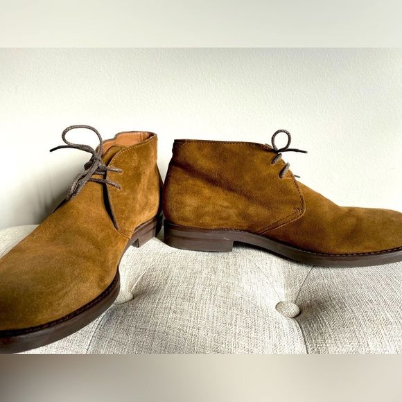 Brunello Cucinelli Brown Suede Boots - Picture 2 of 3